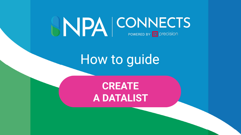 How To… Create A Datalist Using The Mapping Tool